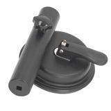 Universal Suction Cup Flag Pole Bracket Vehicle Flagpole Bracket Multi Function Flag Pole Holder Aluminum Alloy Silicone Black