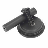 Universal Suction Cup Flag Pole Bracket Vehicle Flagpole Bracket Multi Function Flag Pole Holder Aluminum Alloy Silicone Black - Low Angle