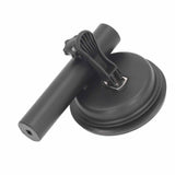 Universal Suction Cup Flag Pole Bracket Vehicle Flagpole Bracket Multi Function Flag Pole Holder Aluminum Alloy Silicone Black