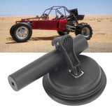 Universal Suction Cup Flag Pole Bracket Vehicle Flagpole Bracket Multi Function Flag Pole Holder Aluminum Alloy Silicone Black