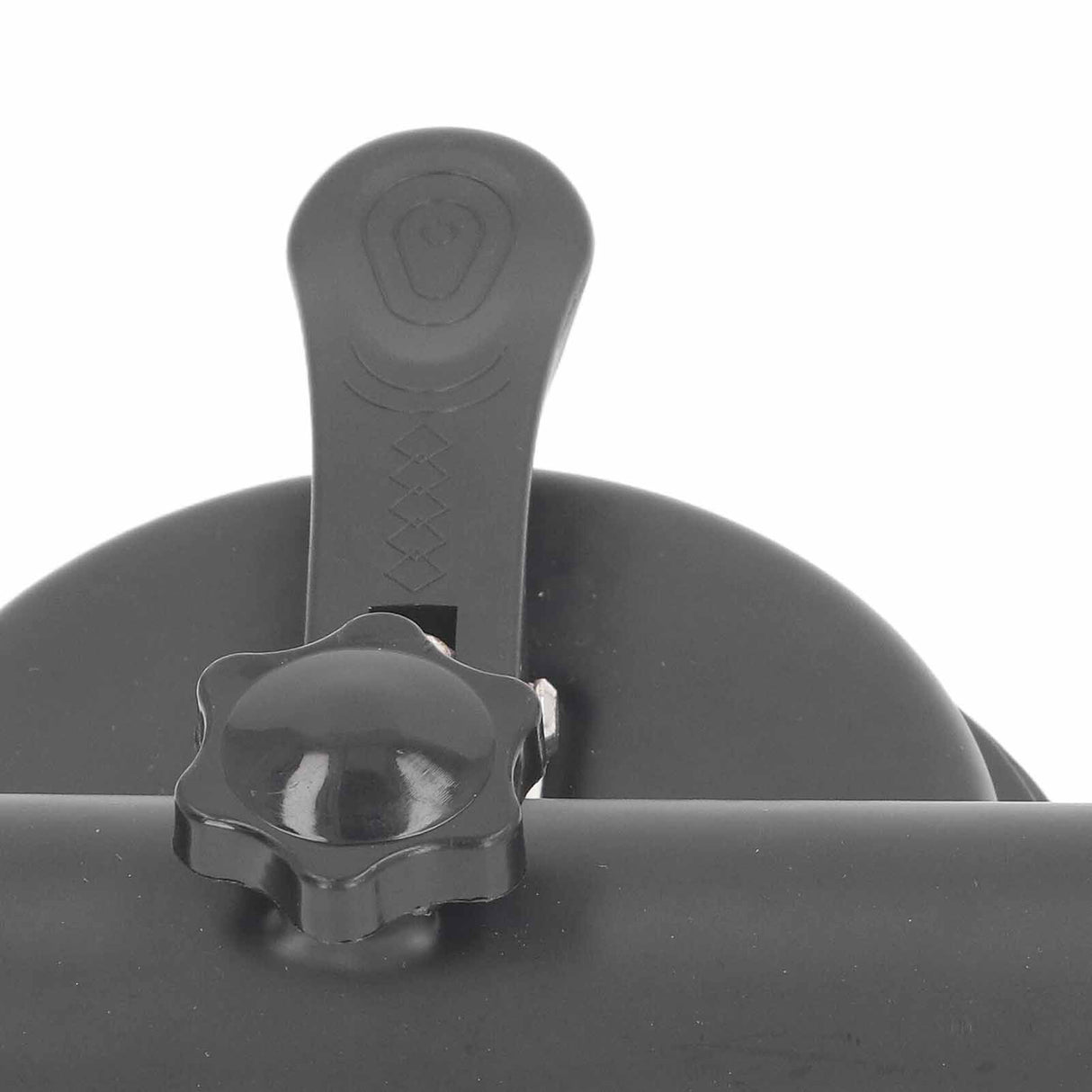 Universal Suction Cup Flag Pole Bracket Vehicle Flagpole Bracket Multi Function Flag Pole Holder Aluminum Alloy Silicone Black