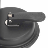 Universal Suction Cup Flag Pole Bracket Vehicle Flagpole Bracket Multi Function Flag Pole Holder Aluminum Alloy Silicone Black