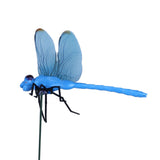Dragonfly Clip Fake Dragonfly Pole Clips Natural Organic Concept 3D Dragonfly Garden Decor for Family Garden Potted Flowers Lawn House Statue 12Pcs