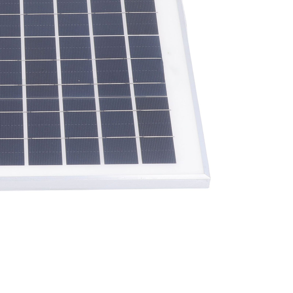Solar Panel Kit 50W 18V with MPPT Waterproof Charge Controller 3meter Battery Clamp for Outdoor RV Boat Trailer Camper
