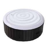 4.5 Ft Inflatable Hot Tub Cover Foldable Energy Saving Lid for Round Outdoor Inflatable Hot Tubs - 45-Degree Angle