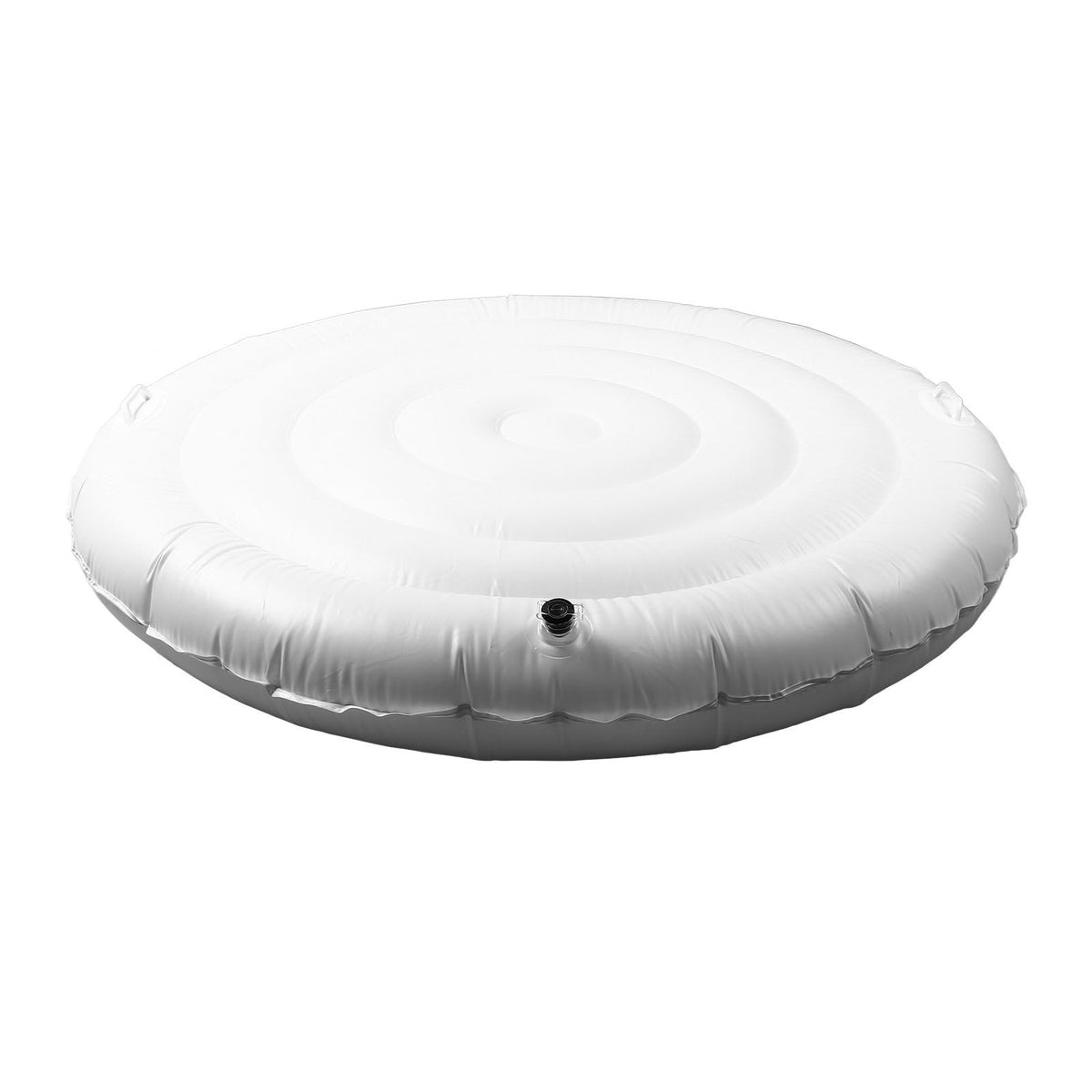 4.5 Ft Inflatable Hot Tub Cover Foldable Energy Saving Lid for Round Outdoor Inflatable Hot Tubs