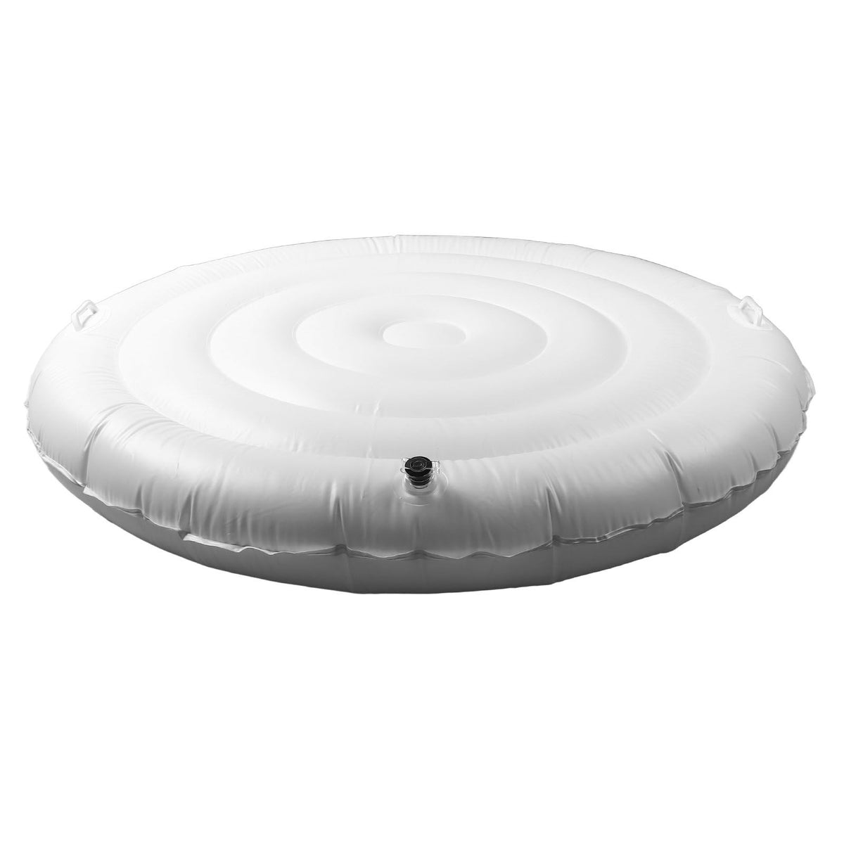 4.5 Ft Inflatable Hot Tub Cover Foldable Energy Saving Lid for Round Outdoor Inflatable Hot Tubs