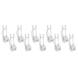 10pcs Tomato Roller Hooks Galvanized Steel Wire PP Heat Resistant Space Saving 15m Twine Vine Crop Trellis Roller Hooks for Cucumber Loofah Grapes