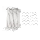 10PCS Tomato Support Hooks with Twine Plant Climbing Clips Stainless Steel Easy Use Garden Hooks for Cucumber Cherry Vegetable - Front View