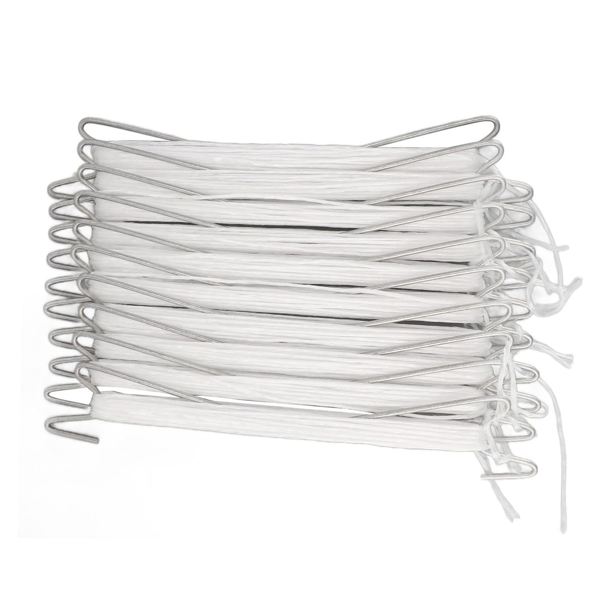 10PCS Tomato Support Hooks with Twine Plant Climbing Clips Stainless Steel Easy Use Garden Hooks for Cucumber Cherry Vegetable