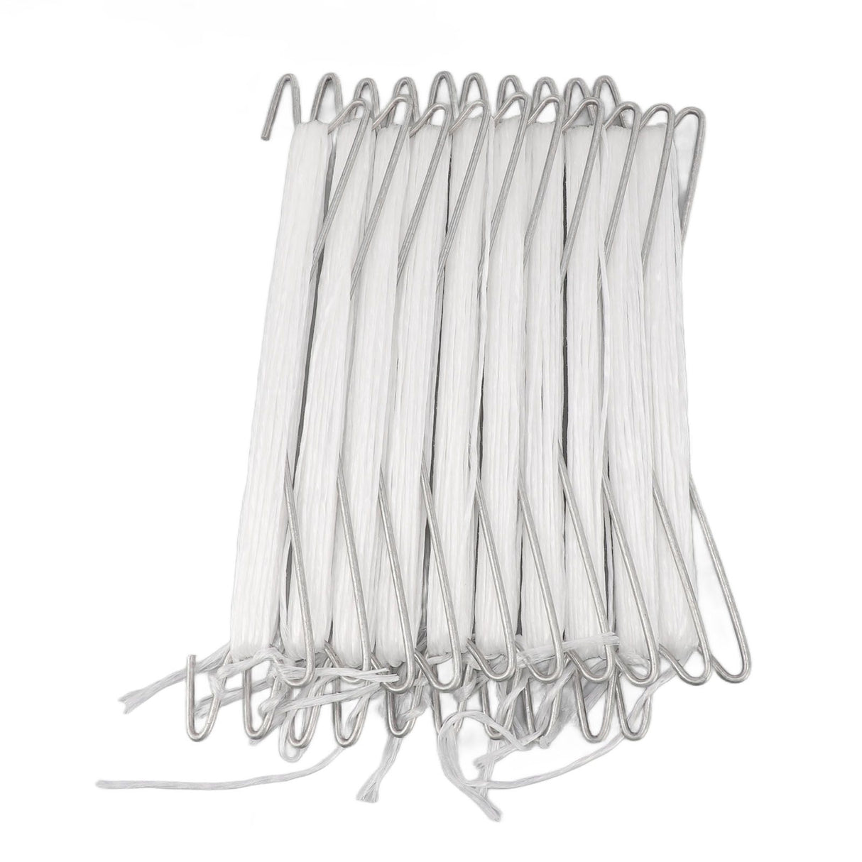 10PCS Tomato Support Hooks with Twine Plant Climbing Clips Stainless Steel Easy Use Garden Hooks for Cucumber Cherry Vegetable