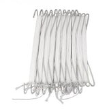 10PCS Tomato Support Hooks with Twine Plant Climbing Clips Stainless Steel Easy Use Garden Hooks for Cucumber Cherry Vegetable