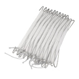 10PCS Tomato Support Hooks with Twine Plant Climbing Clips Stainless Steel Easy Use Garden Hooks for Cucumber Cherry Vegetable