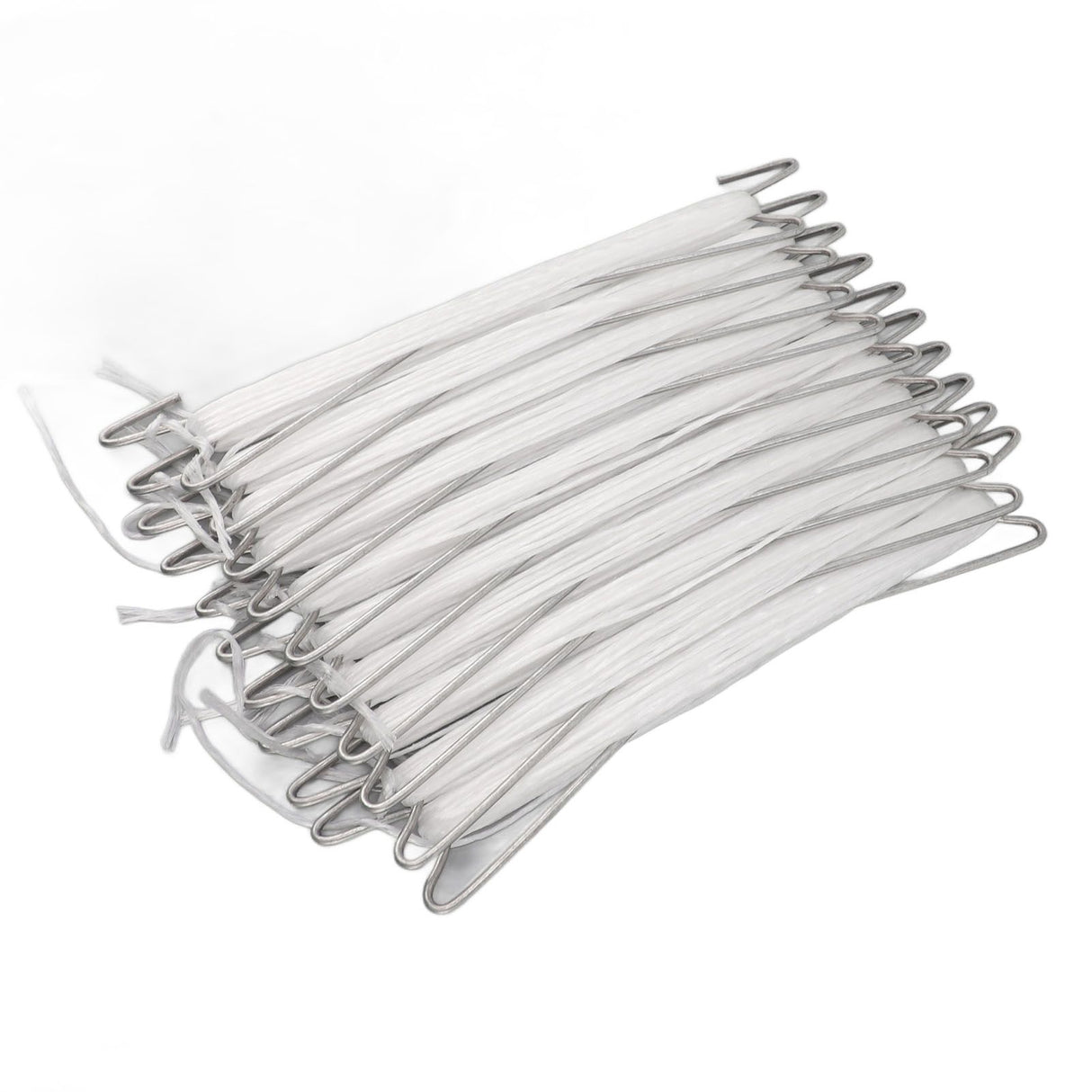 10PCS Tomato Support Hooks with Twine Plant Climbing Clips Stainless Steel Easy Use Garden Hooks for Cucumber Cherry Vegetable