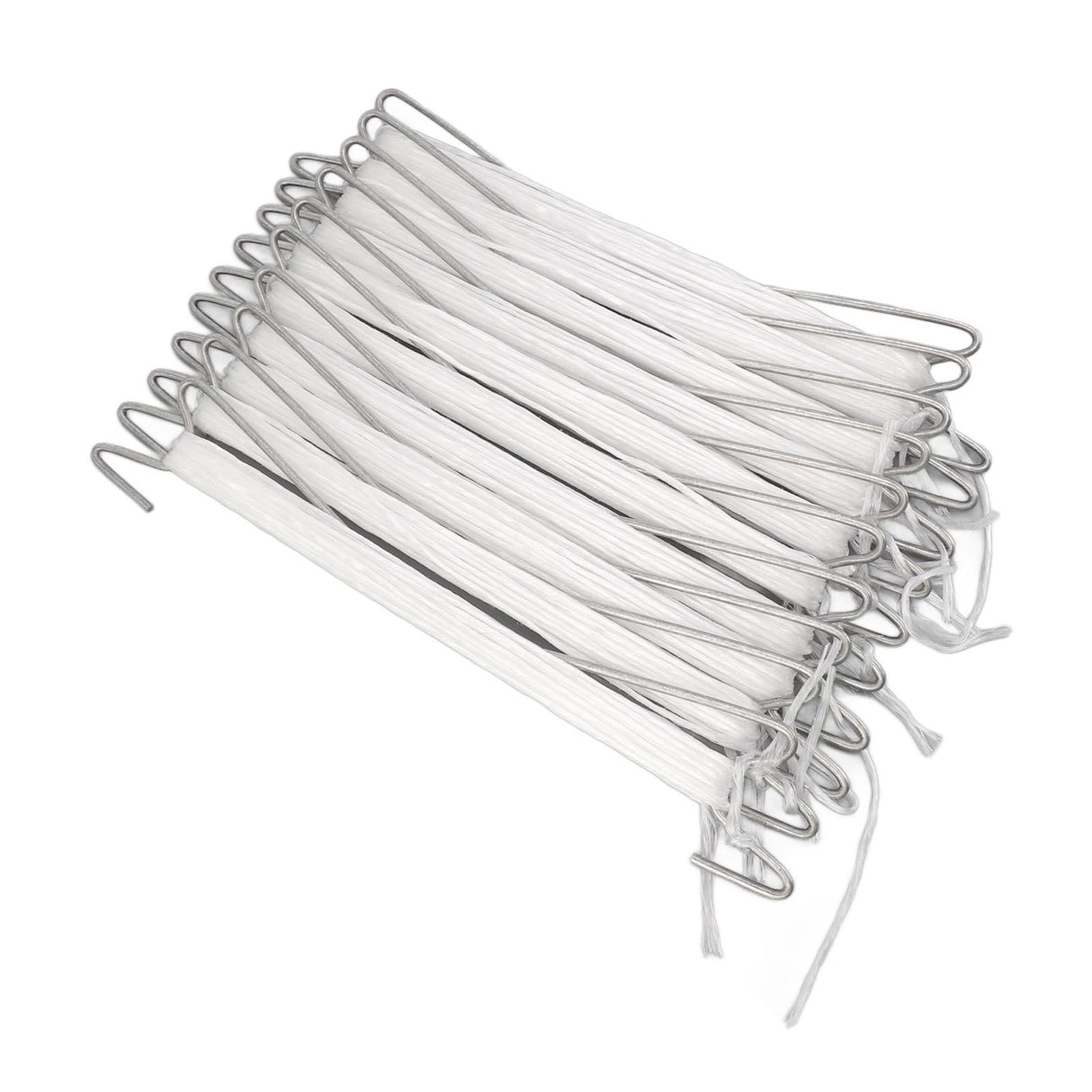 10PCS Tomato Support Hooks with Twine Plant Climbing Clips Stainless Steel Easy Use Garden Hooks for Cucumber Cherry Vegetable