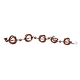 Hanging Rain Chain Metal Decorative Rotating Hollow Rain Chain for Garden Courtyard