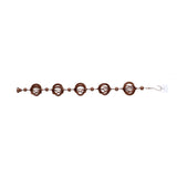 Hanging Rain Chain Metal Decorative Rotating Hollow Rain Chain for Garden Courtyard