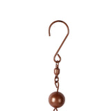 Hanging Rain Chain Metal Decorative Rotating Hollow Rain Chain for Garden Courtyard - Extra Image