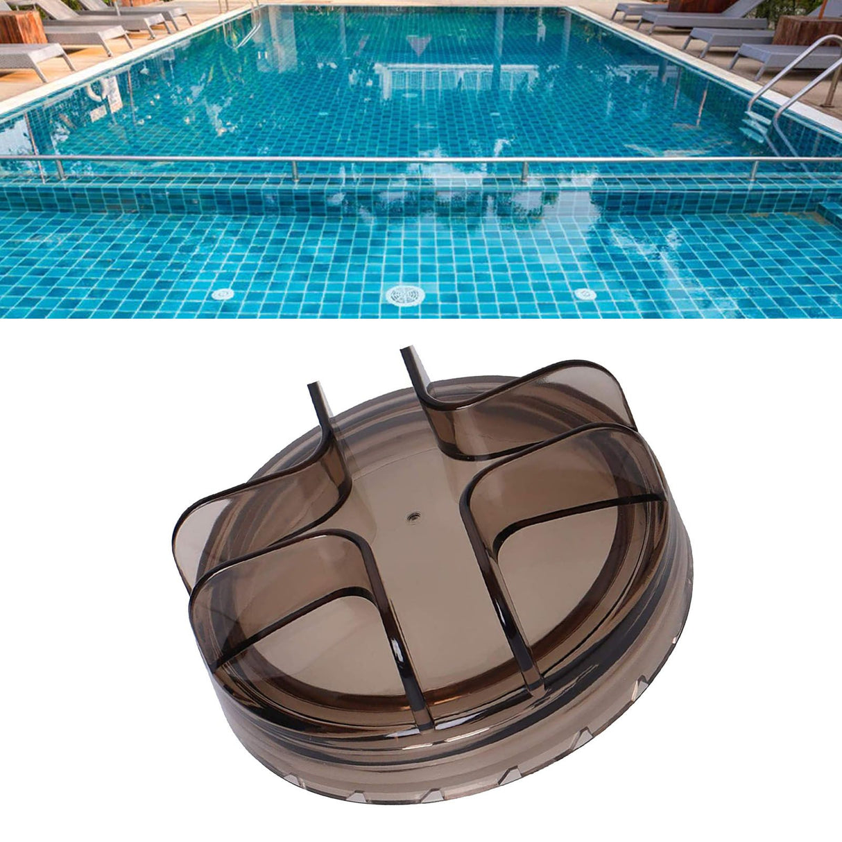 Pool Pump Lid Replacement Easy To Install Universal Pool Pump Basket Cover for 3 4HP 2400GPH Sand Filter Pump