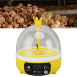 Mini Egg Incubator for Home Automatic Temperature Humidity Control 4 Eggs Candler Poultry Hatching Machine for Chickens Ducks Pigeons Manual Turning - Extra Image