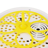 Mini Egg Incubator for Home Automatic Temperature Humidity Control 4 Eggs Candler Poultry Hatching Machine for Chickens Ducks Pigeons Manual Turning