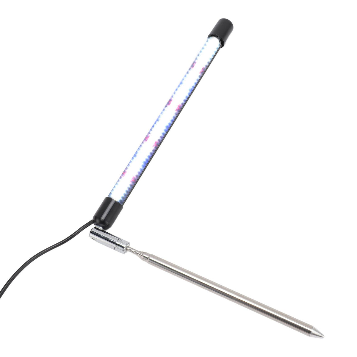 48 LEDs Plant Lamp with 4H 8H 12H Timing 6 Modes Full Spectrum 5W USB 5V Telescopic Small Grow Light for Indoor Plants