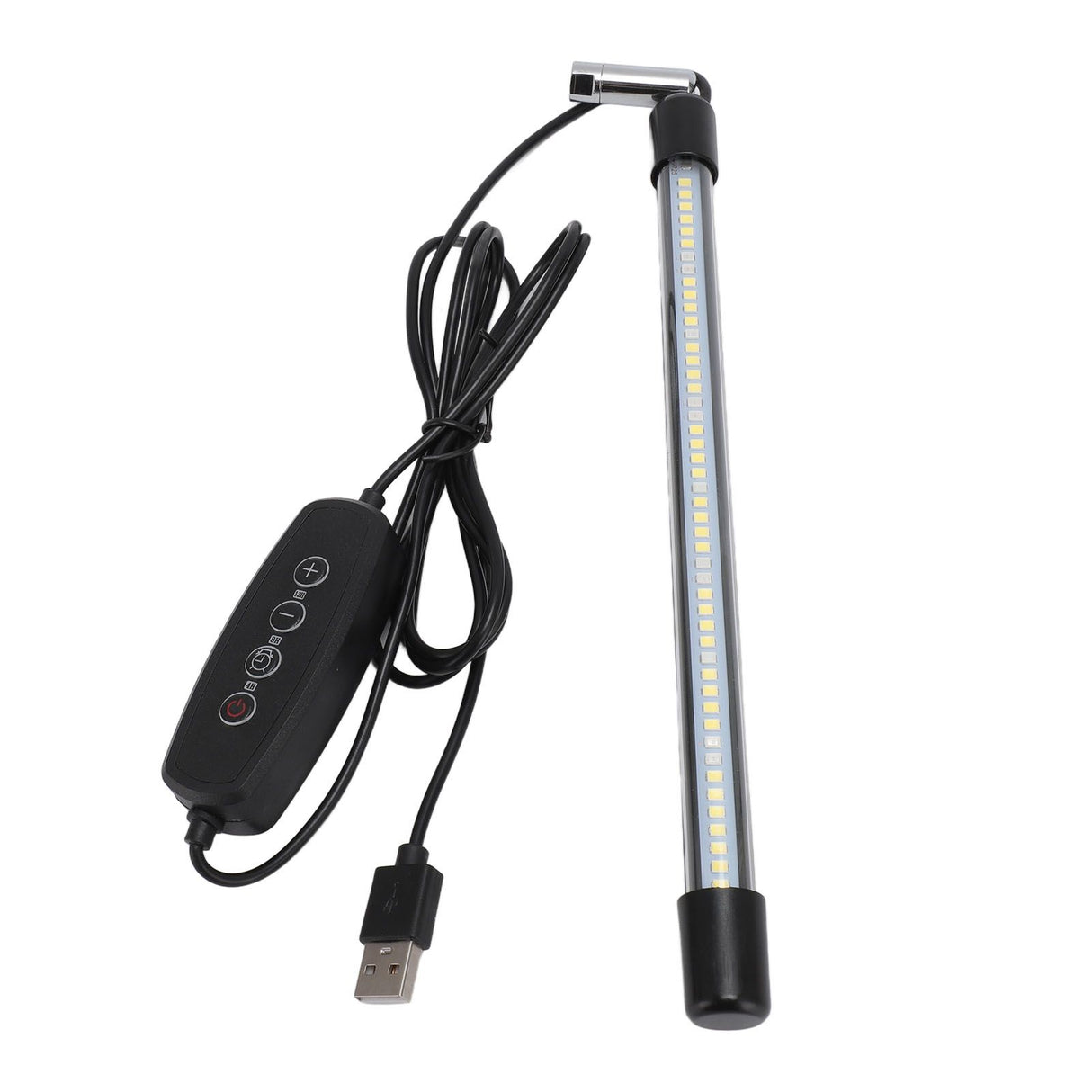 48 LEDs Plant Lamp with 4H 8H 12H Timing 6 Modes Full Spectrum 5W USB 5V Telescopic Small Grow Light for Indoor Plants
