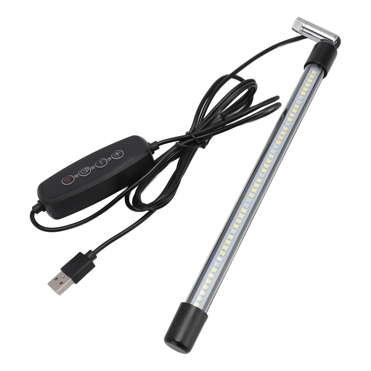 48 LEDs Plant Lamp with 4H 8H 12H Timing 6 Modes Full Spectrum 5W USB 5V Telescopic Small Grow Light for Indoor Plants