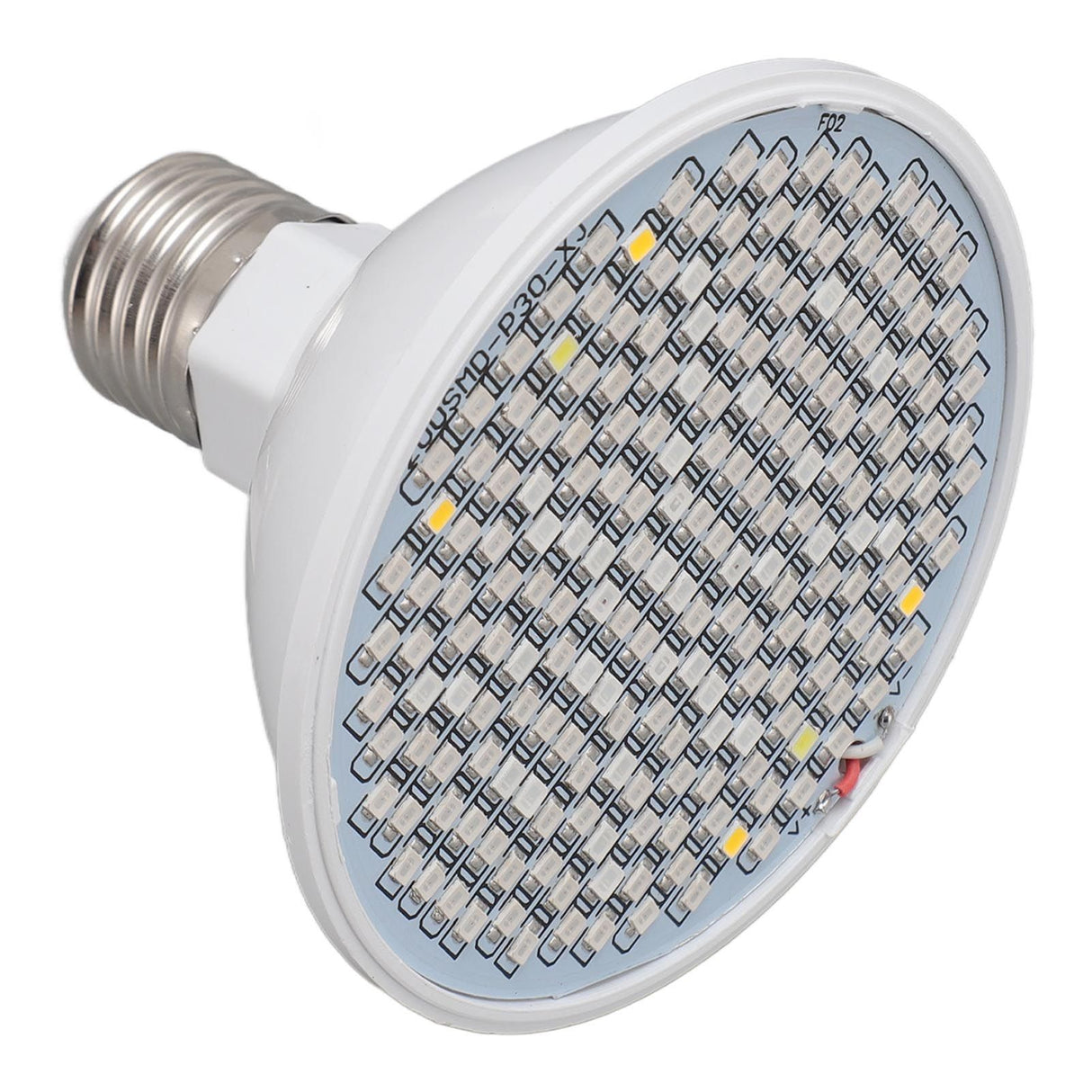 8W Indoor Plant Lamp Bulb 200 LED Heat Dissipation Full Spectrum Plant Grow Light Bulb for Home Greenhouse 110 to 220V