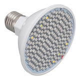 8W Indoor Plant Lamp Bulb 200 LED Heat Dissipation Full Spectrum Plant Grow Light Bulb for Home Greenhouse 110 to 220V