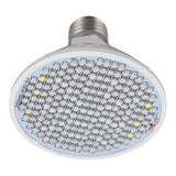 8W Indoor Plant Lamp Bulb 200 LED Heat Dissipation Full Spectrum Plant Grow Light Bulb for Home Greenhouse 110 to 220V