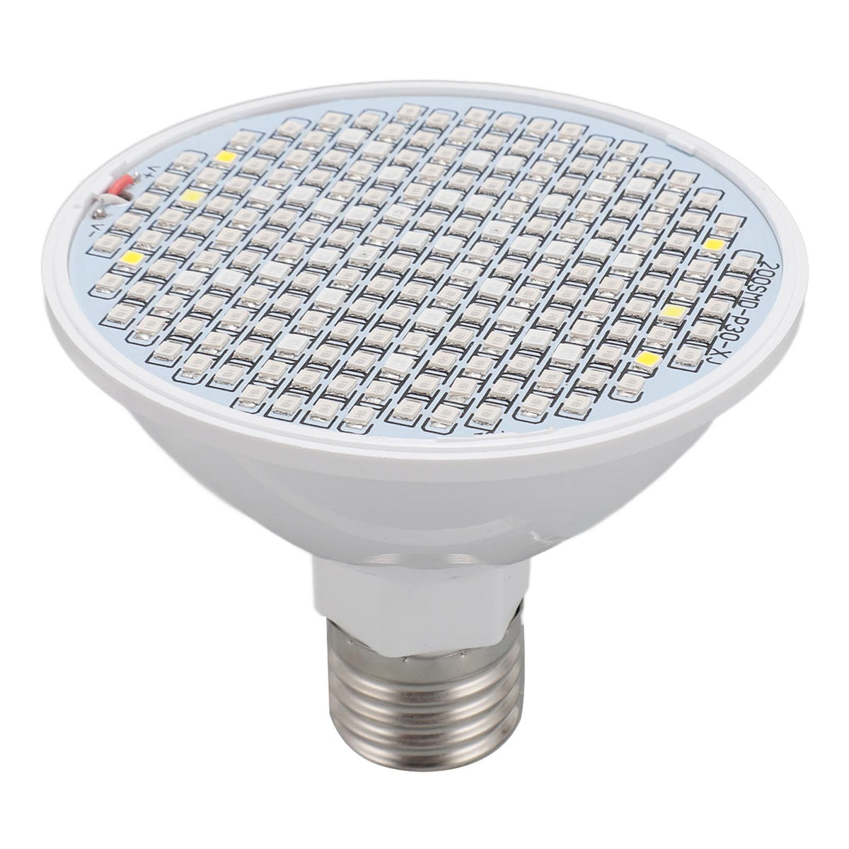 8W Indoor Plant Lamp Bulb 200 LED Heat Dissipation Full Spectrum Plant Grow Light Bulb for Home Greenhouse 110 to 220V