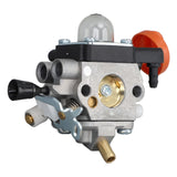 Carburetor Aluminum Improved Engine Efficiency Reliable for 0615 FS89 FS89R FS91 FS91R FS111 FS111R FS111RX - Top-Down View