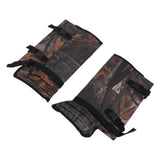 1 Pair Snake Gaiters Polyester Fiber Breathable Lightweight Snake Proof Leg Cover for Hiking Camping Mountaineering Leaf