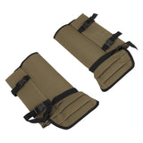 1 Pair Snake Gaiters Polyester Fiber Breathable Lightweight Snake Proof Leg Cover for Hiking Camping Mountaineering OD Green - Extra Image