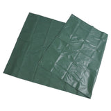 Outdoor Swingset Shade 600D Oxford Cloth Sunproof Waterproof Playground Replacement Canopy Swing Set Tarp Cover for Backyard Green - Top-Down View