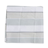 Outdoor Swingset Shade 600D Oxford Cloth Sunproof Waterproof Playground Replacement Canopy Swing Set Tarp Cover for Backyard Striped