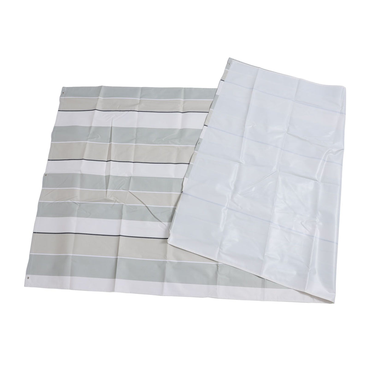 Outdoor Swingset Shade 600D Oxford Cloth Sunproof Waterproof Playground Replacement Canopy Swing Set Tarp Cover for Backyard Striped