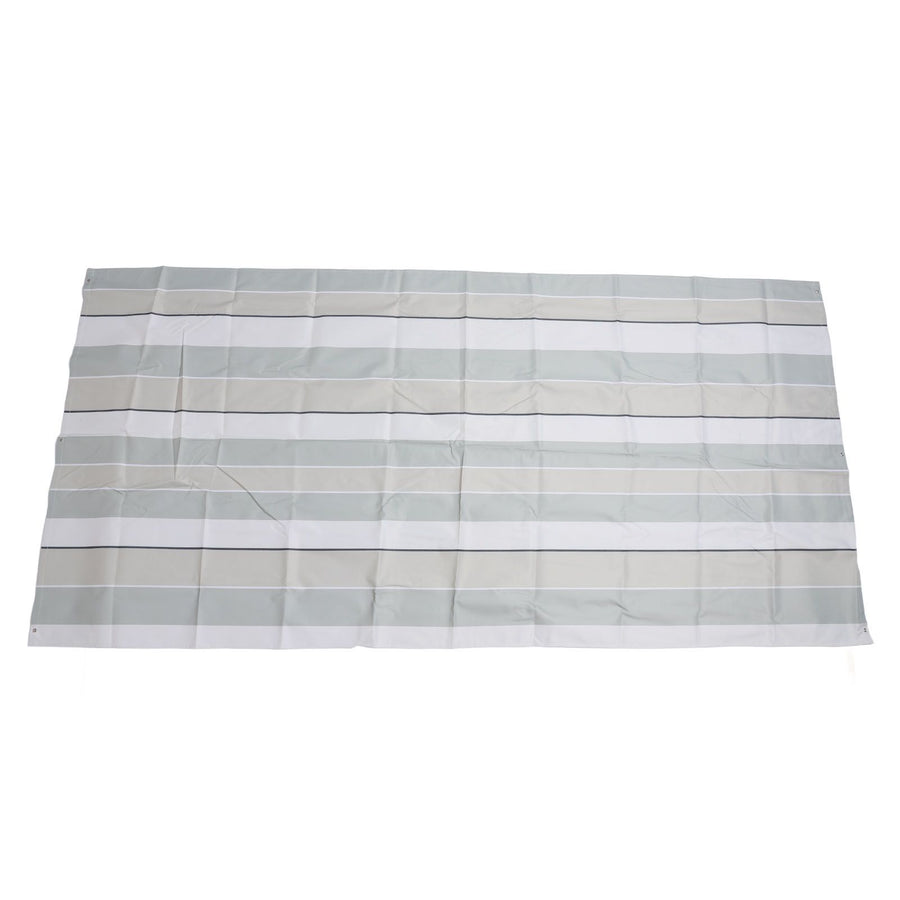 Outdoor Swingset Shade 600D Oxford Cloth Sunproof Waterproof Playground Replacement Canopy Swing Set Tarp Cover for Backyard Striped