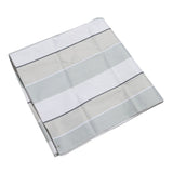 Outdoor Swingset Shade 600D Oxford Cloth Sunproof Waterproof Playground Replacement Canopy Swing Set Tarp Cover for Backyard Striped - Rear View