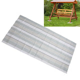 Outdoor Swingset Shade 600D Oxford Cloth Sunproof Waterproof Playground Replacement Canopy Swing Set Tarp Cover for Backyard Striped - Extra Image