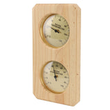 Sauna Thermometer and Hygrometer 2 in 1 Indoor Humidity Temperature Measurement Sauna Room Wooden Sauna Hygrothermograph