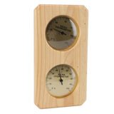 Sauna Thermometer and Hygrometer 2 in 1 Indoor Humidity Temperature Measurement Sauna Room Wooden Sauna Hygrothermograph