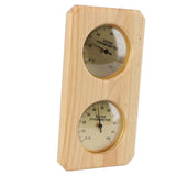Sauna Thermometer and Hygrometer 2 in 1 Indoor Humidity Temperature Measurement Sauna Room Wooden Sauna Hygrothermograph