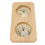 Sauna Thermometer and Hygrometer 2 in 1 Indoor Humidity Temperature Measurement Sauna Room Wooden Sauna Hygrothermograph - Rear View