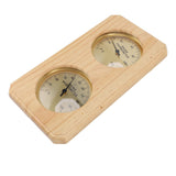 Sauna Thermometer and Hygrometer 2 in 1 Indoor Humidity Temperature Measurement Sauna Room Wooden Sauna Hygrothermograph