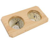 Sauna Thermometer and Hygrometer 2 in 1 Indoor Humidity Temperature Measurement Sauna Room Wooden Sauna Hygrothermograph