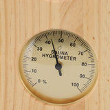 Sauna Thermometer and Hygrometer 2 in 1 Indoor Humidity Temperature Measurement Sauna Room Wooden Sauna Hygrothermograph - Extra Image