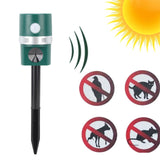 Ultrasonic Solar Animal Repeller Professional LED Solar Powered Bird Repeller with PIR Motion Sensor for Garden Yard Farm - Extra Image