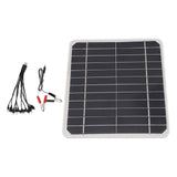 10W 12V Solar Panel Car Battery Charger 10 Watt 12 Volt Solar Panel for Charging Cars Mobile Phone Batteries - Extra Image